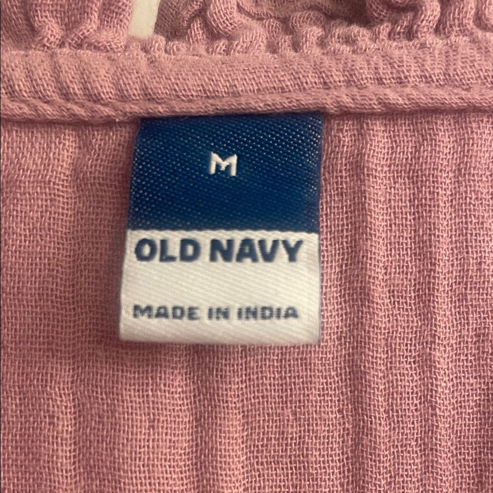 Old Navy Mauve Ruffle-Trim Mini Dress - Picture 2 of 11